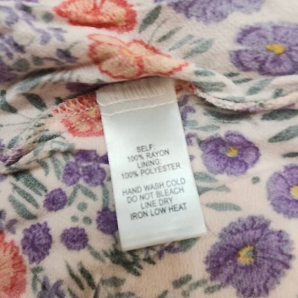 Lulus Size Small Women's Floral Wrap Midi Skirt Boho U - Picture 6 of 7